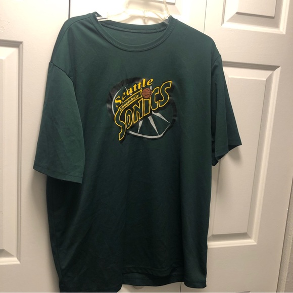 sport tek Seattle Wheelchair Sonic  Men’s Green Yellow T-Shirt Size 2XL - Picture 3 of 13